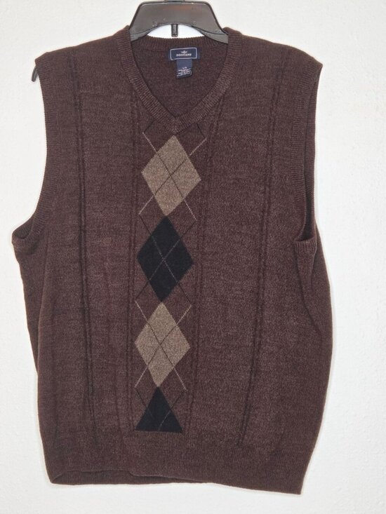 Levi's Other - Levi's Dockers Men's Brown Argyle Sweater Vest Diamond Knit Bundle